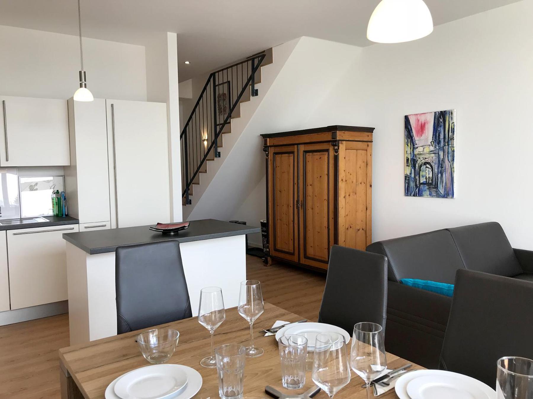 Ferienwohnung Cloud Nr 9 - 3 Zimmer Maisonette-Wohnung Mit Grossem Balkon Lindau  Luaran gambar