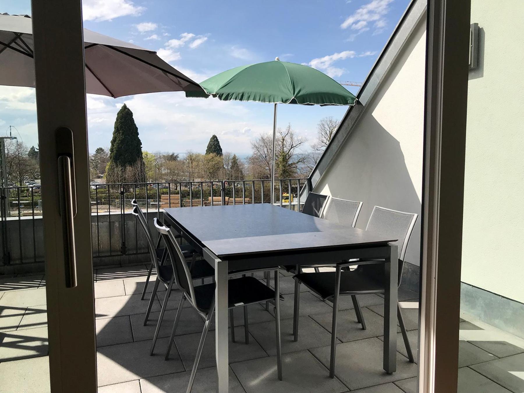 Ferienwohnung Cloud Nr 9 - 3 Zimmer Maisonette-Wohnung Mit Grossem Balkon Lindau  Luaran gambar